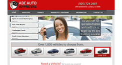 Desktop Screenshot of abcautoapproval.com